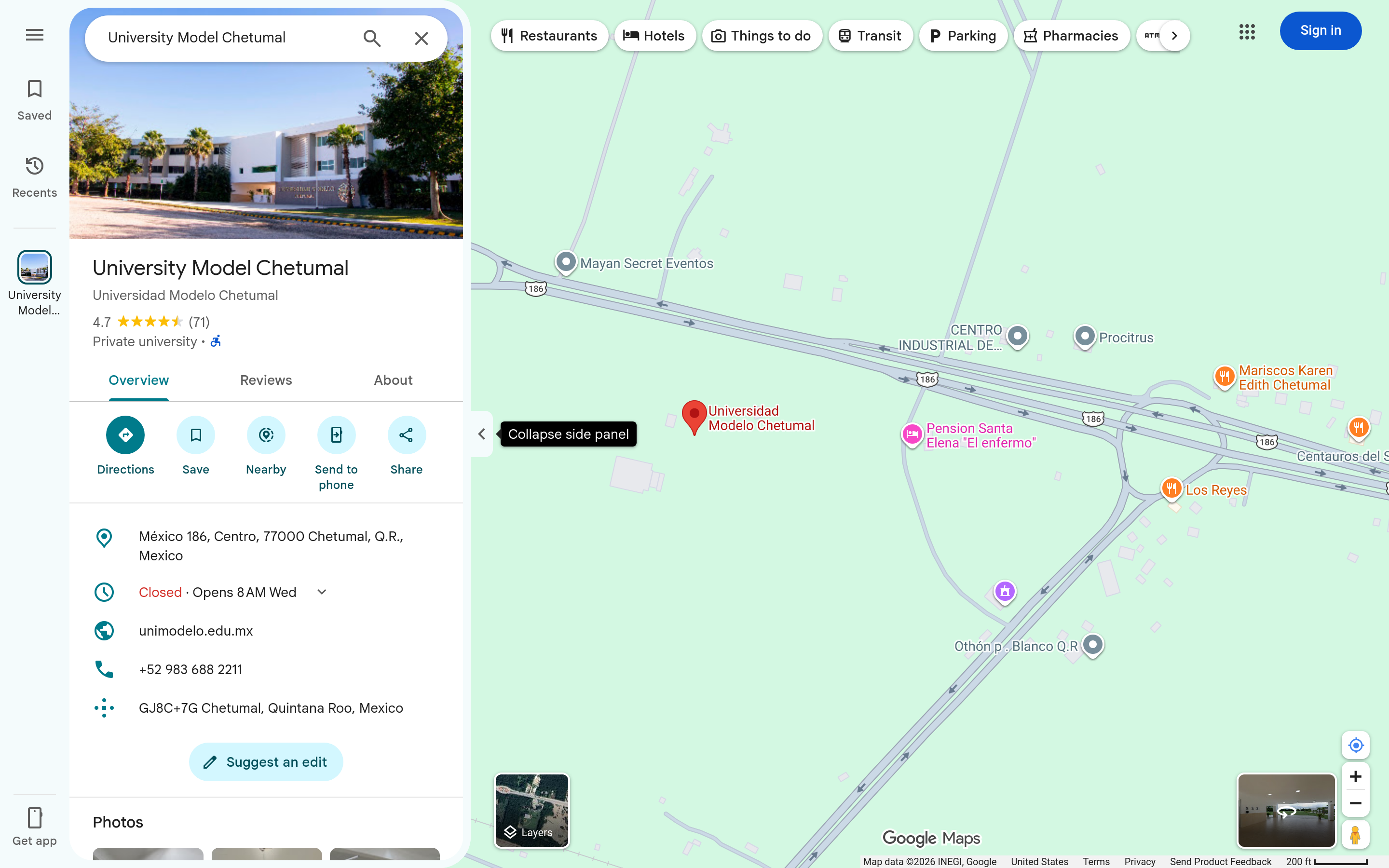 Capturado automáticamente de https://maps.google.com/?cid=15146813768470202837&g_mp=Cidnb29nbGUubWFwcy5wbGFjZXMudjEuUGxhY2VzLlNlYXJjaFRleHQQAhgEIAA