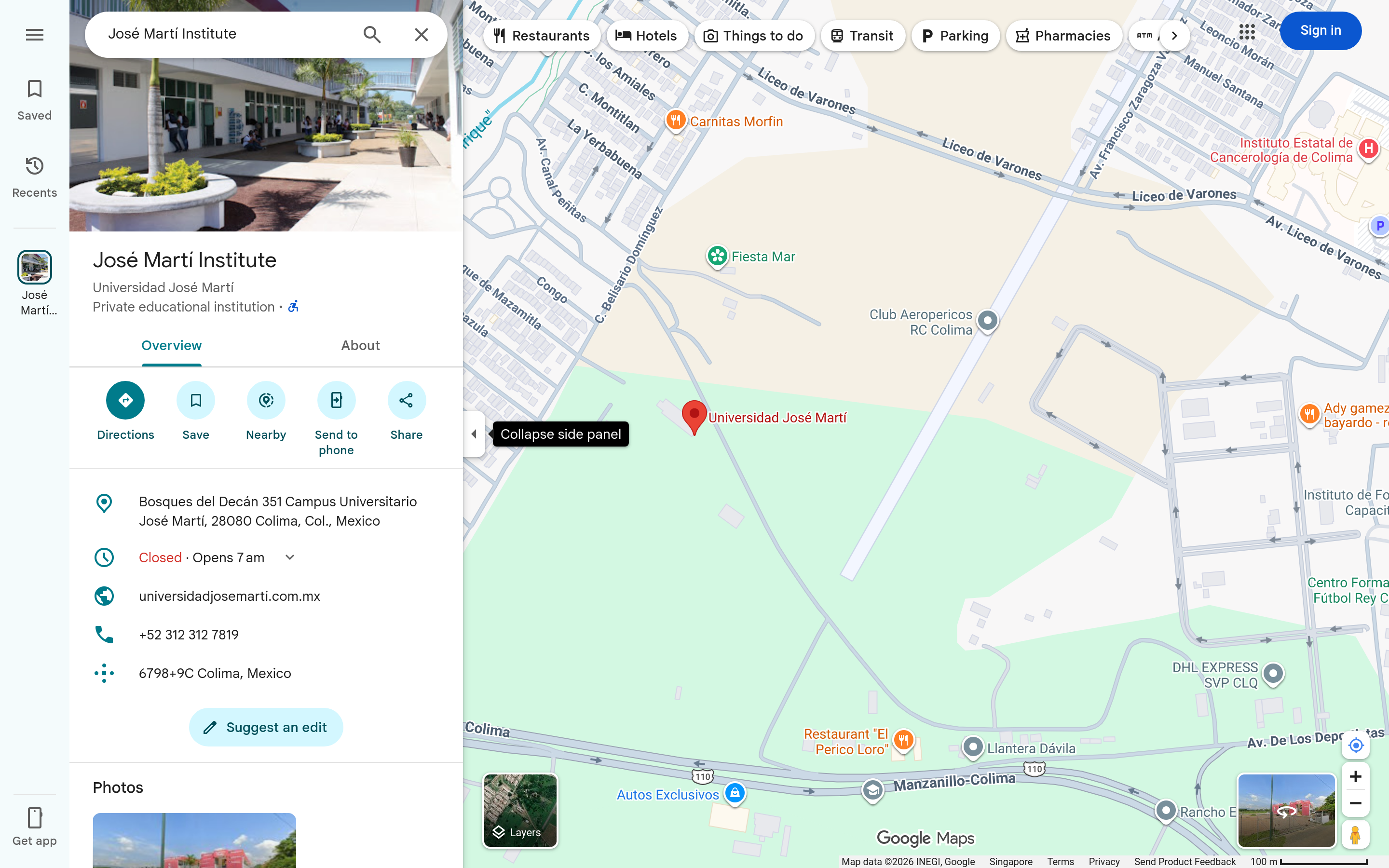 Capturado automáticamente de https://maps.google.com/?cid=17109717851897280886&g_mp=Cidnb29nbGUubWFwcy5wbGFjZXMudjEuUGxhY2VzLlNlYXJjaFRleHQQAhgEIAA