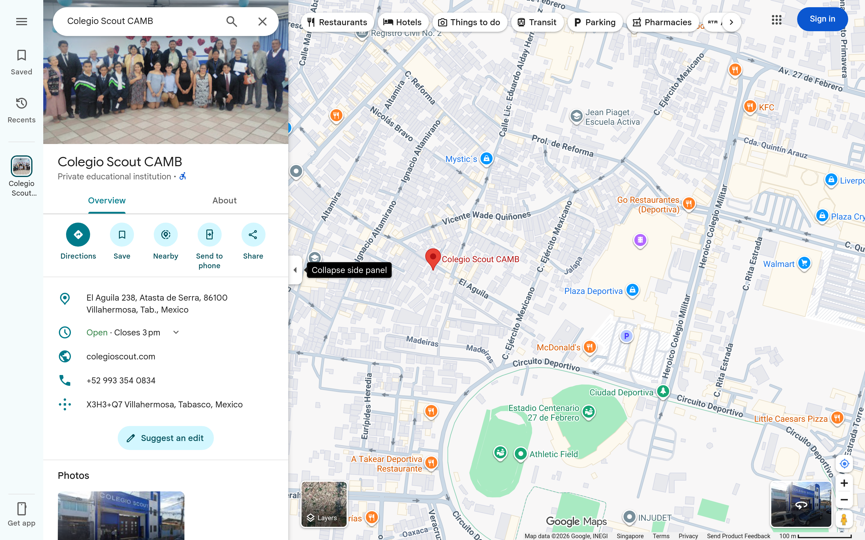 Capturado automáticamente de https://maps.google.com/?cid=11947078454092351273&g_mp=Cidnb29nbGUubWFwcy5wbGFjZXMudjEuUGxhY2VzLlNlYXJjaFRleHQQAhgEIAA