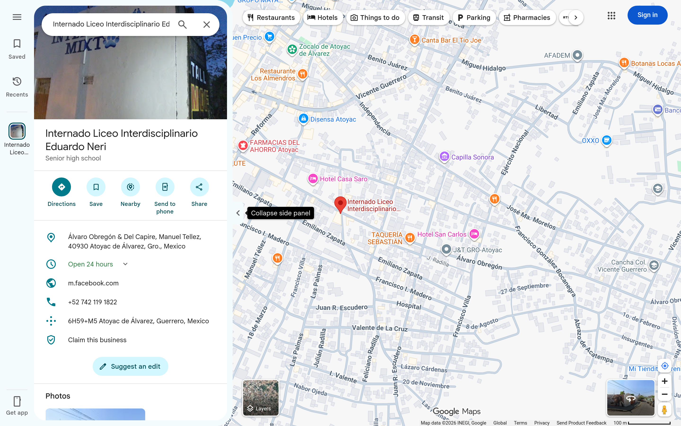Capturado automáticamente de https://maps.google.com/?cid=15572890081217338534&g_mp=Cidnb29nbGUubWFwcy5wbGFjZXMudjEuUGxhY2VzLlNlYXJjaFRleHQQAhgEIAA