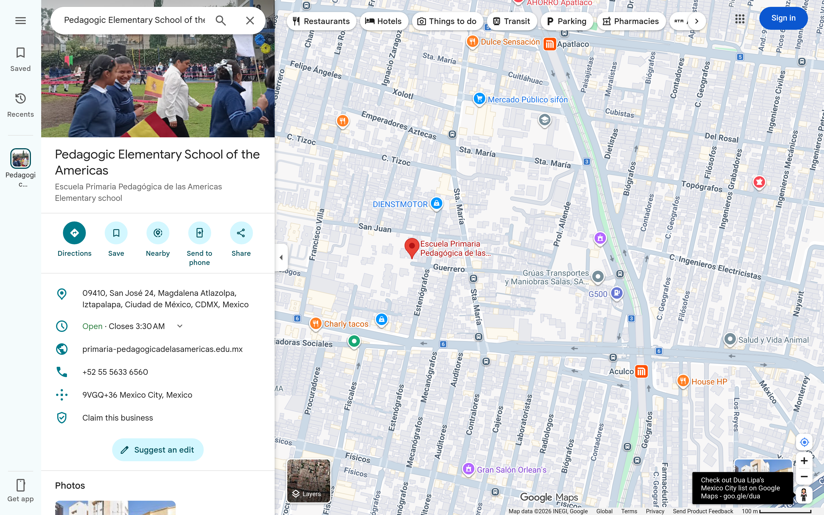 Capturado automáticamente de https://maps.google.com/?cid=7023984658384054527&g_mp=Cidnb29nbGUubWFwcy5wbGFjZXMudjEuUGxhY2VzLlNlYXJjaFRleHQQAhgEIAA
