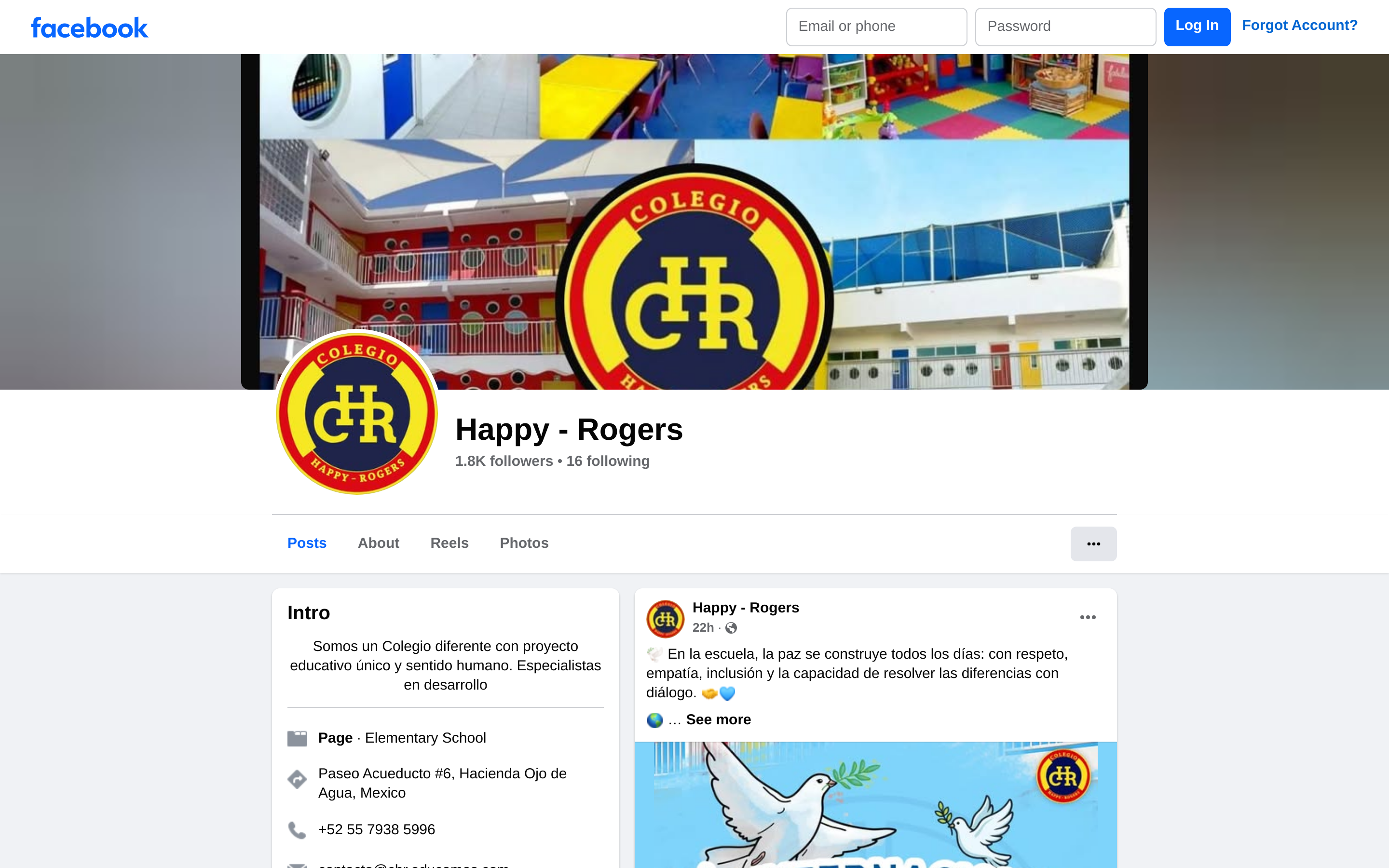 Capturado automáticamente de https://www.facebook.com/HappyRogersMx — muro de acceso: así se ve el perfil desde fuera, sin sesión iniciada