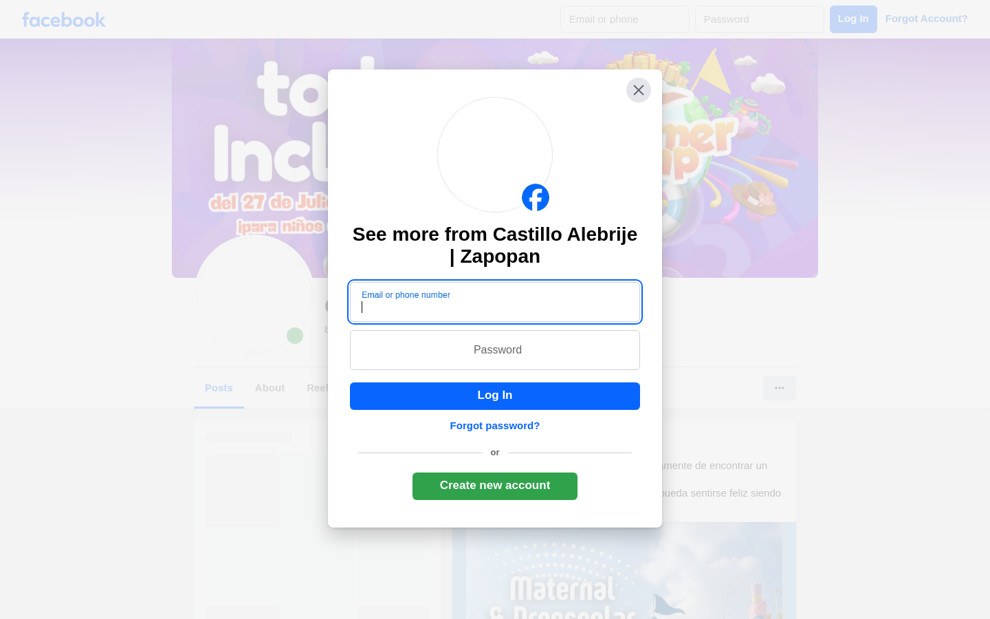 Capturado automáticamente de https://www.facebook.com/castilloalebrije/